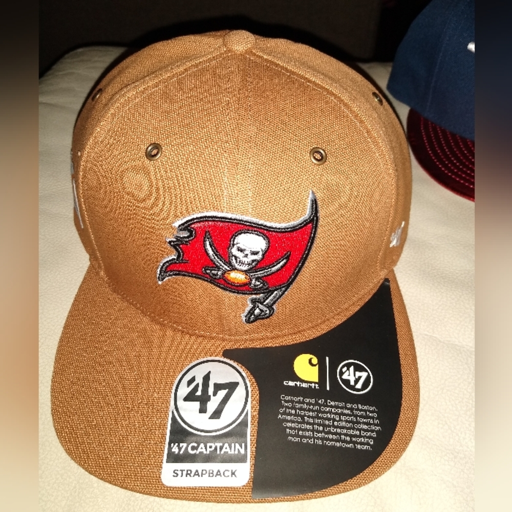 Tampa Bay buccaneers Carhartt hat adjustable brand new with tags